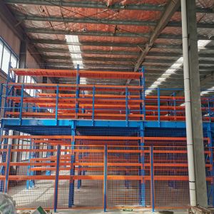 Adjustable Mezzanine Floor Racking System Warehouse Multi Tier Rack