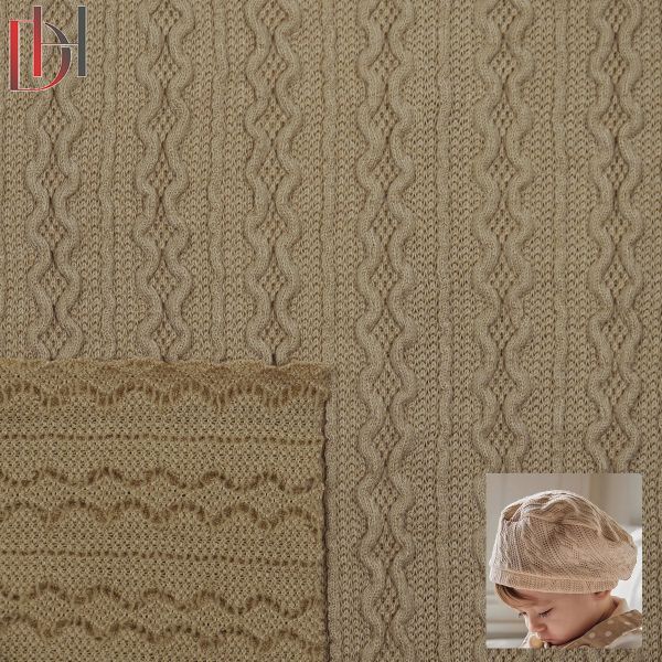 95% Polyester And 5% Spandex Fabric , Winter Custom Stretch Fabric OEM