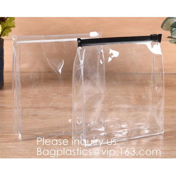 Wholesale Travel Transparent Bag Promotion Gift Cosmetic Bag Clear EVA Makeup Pouch,PVC/EVA cosmetic bag, PVC wine bag,