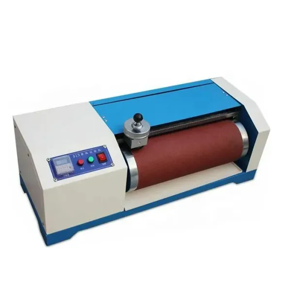 UP-1001 DIN Abrasion Test Machine with 150mm Roller Wheel Diameter 40m Abrasion Stroke and AC 220V Power for Wear Resistance Testing