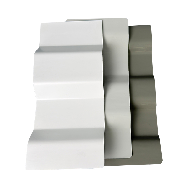 FRP Gel-Coated Corrugated Sheets Gel-Coat Glossy Surface Anti-Aging