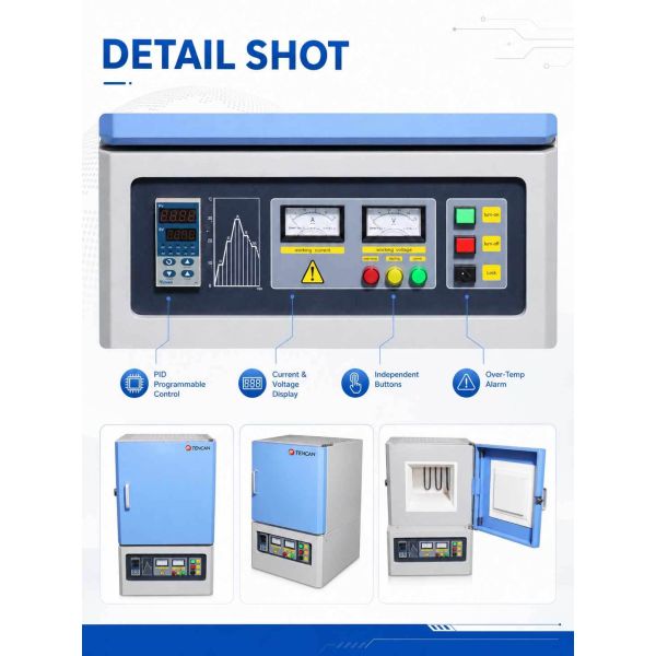 1800°C Ultra-High Temperature Muffle Furnace for Advanced Material Processing