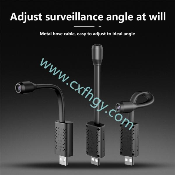 USB Mini Camera Wifi IP Camera Full HD 1080P P2P CCTV With SD Card Cloud Storage Smart Surveillance AI Human Detection V