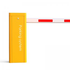 China 6 Meter Arm Automatic Boom Barrier Gate Fast Speed Low Noise Parking Lot Gates on sale