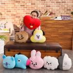 Handcrafted Soft Polyester Stuffed Animal Dolls Durable Pillow 30cm multiple