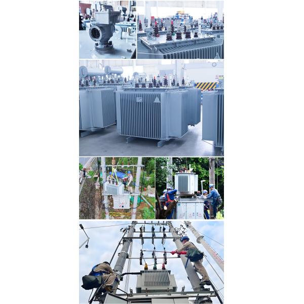 Customizable 50kVA Oil Immersed Power Transformer with 11kV Input and 0.4kV Output for Industrial Use