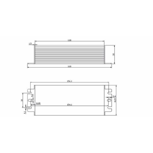 HLG-80H-24B 80w Laser Power Supply 24v 3a Dimming Consant Current Type