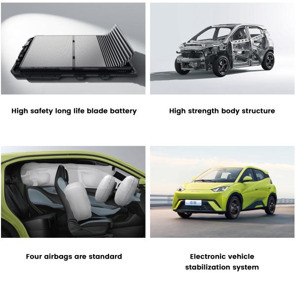 Seagull Small EV Cars BYD Full Electric Car 405km Range