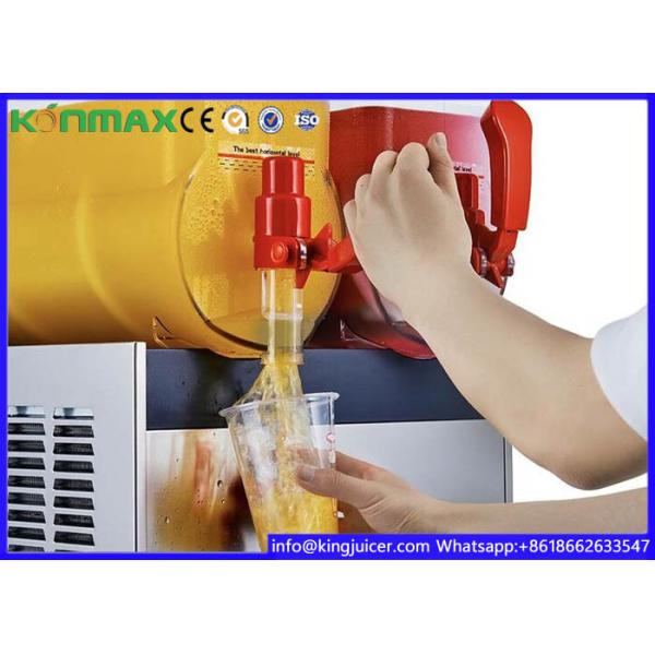R404A Electro Freeze Slush Machine / Frozen Cocktail Slush Machine