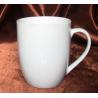 superwhite fine quality coupe shape  12 OZ porcelain mug /milk mug for sale