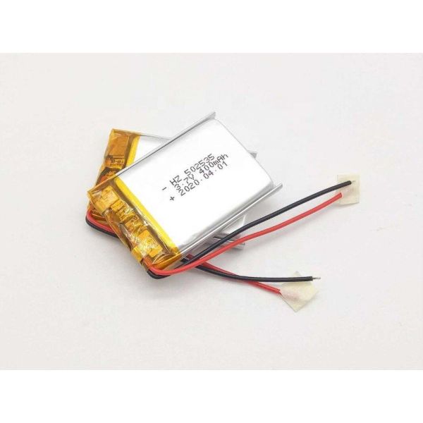 502535 4.2V High Voltage 3250mAh Solid State LiFePO4 Battery Pack