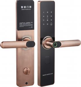 Wholesale Keyless Entry Mortise Door Lock With Biometric Fingerprint Touchscreen Smart from china suppliers
