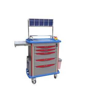 China Hospital Medical Anesthesia Trolleys For Ambulance Treatment on sale