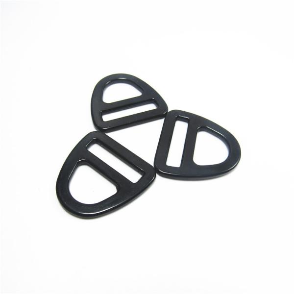 Metal Slide Safety Harness Release Matt Black D ring Buckle Metal Loop For Bag 20mm 25mm