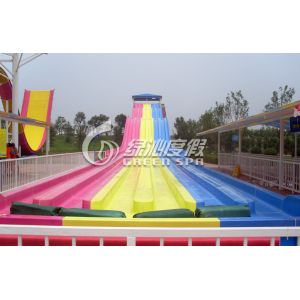 Interactive Racing Fiberglass Water Slides