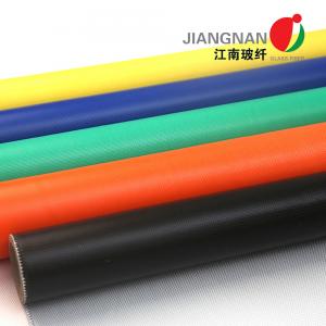 China 15oz/Yd2 One Side Coating Silicone Rubber Fiberglass Fabric For Industry Insulation Jackets on sale