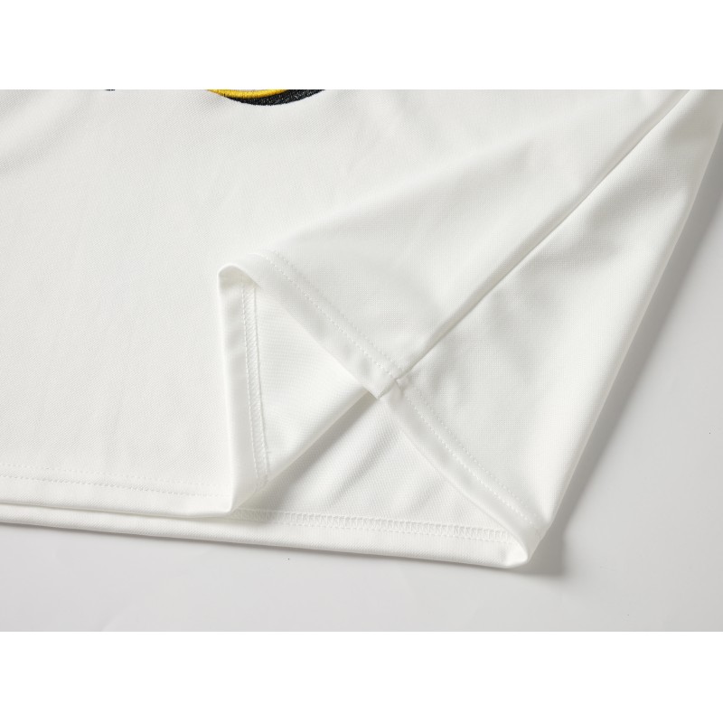 Support Custom Embroidery Digital Pattern Oversized Sports Short-sleeved for Shirt Made 100% Polyester Fiber Breathable Quick