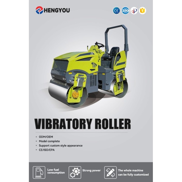 1 Ton 3 Ton 5 Ton diesel Road Roller Double Drum Roller Compactor Road Roller