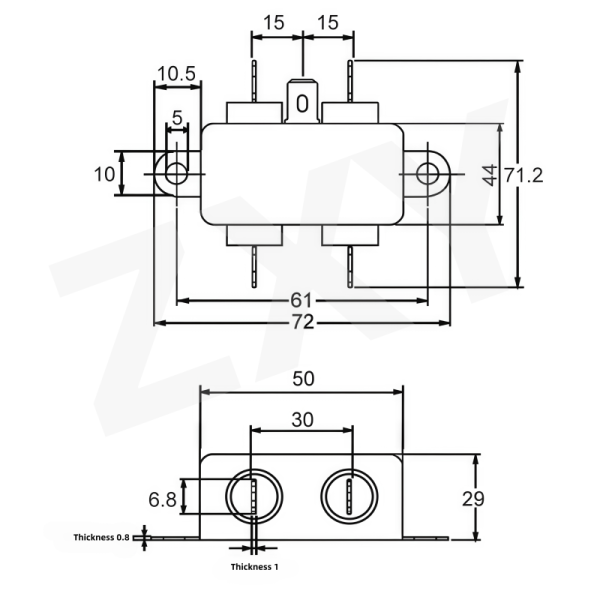 CW3-3A-T Plug-In-Single Phase AC CW3-6A/10A/20A-T Power Filters EMI Power Supply