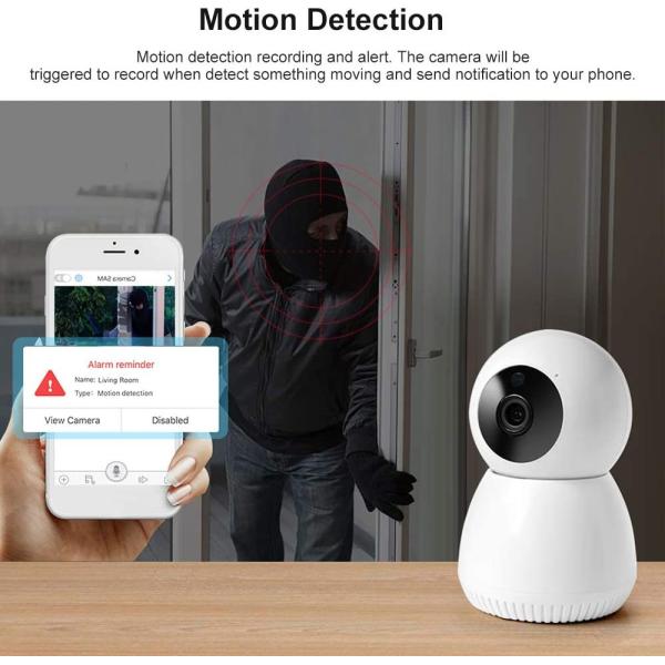 Tuya Wireless Smart Surveillance Camera 720P Wifi Smart Baby Room Camera