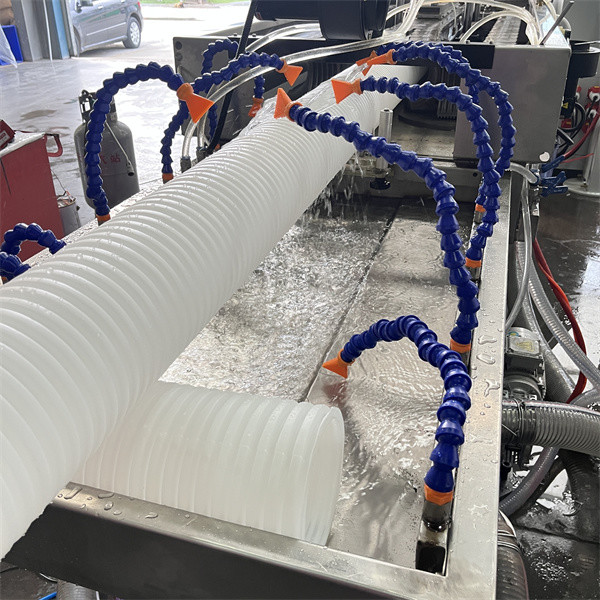 Automatic PE PP Double Wall Corrugated Drainage Pipe Making Machine