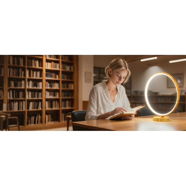 Customizable 10000 Lux Light Therapy Lamp with Remote Control for Home and Office