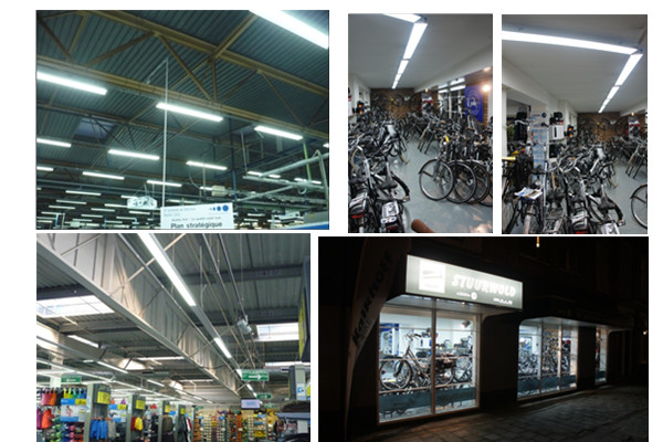 Transparent&frost cover 65w linear led light ETL approval