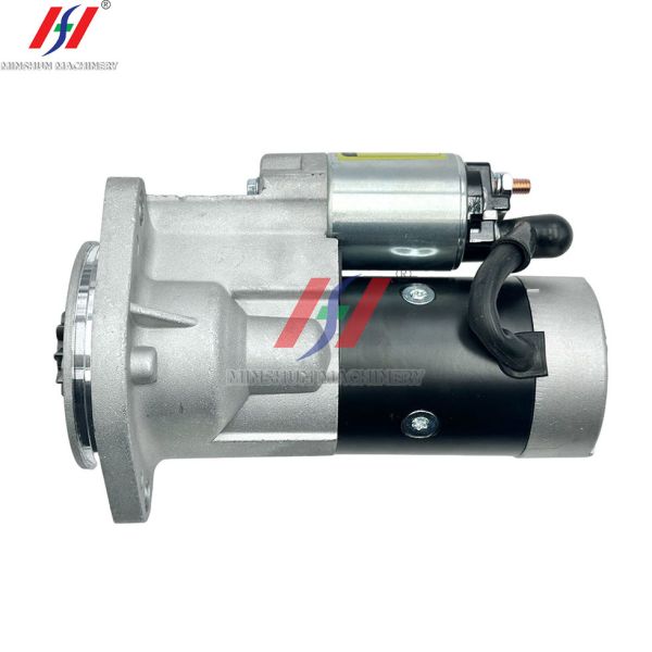 12V Starter Motor 129908-77010 Compatible With 4TNV94/4TNV98, 4D94E/4D98E Engine Power System