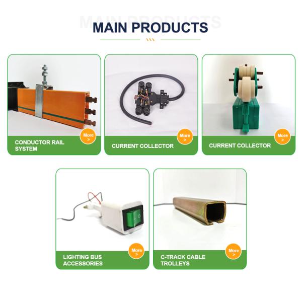 Power Electrical Conductor Busbar Multi Pole Seamless Bus Bar Crane 40×4mm