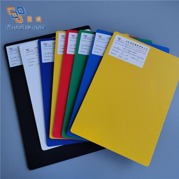 YINGCHUANG White Rigid PVC Foam Board 1220X2440MM For Kitchen Cabinets