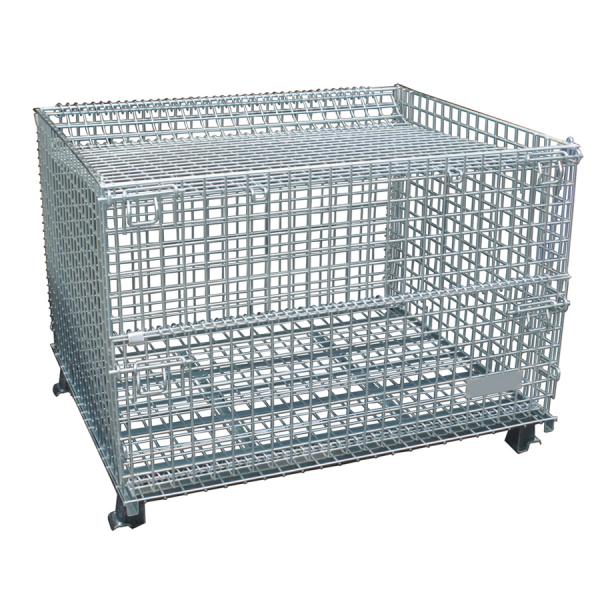 collapsible wire mesh containers