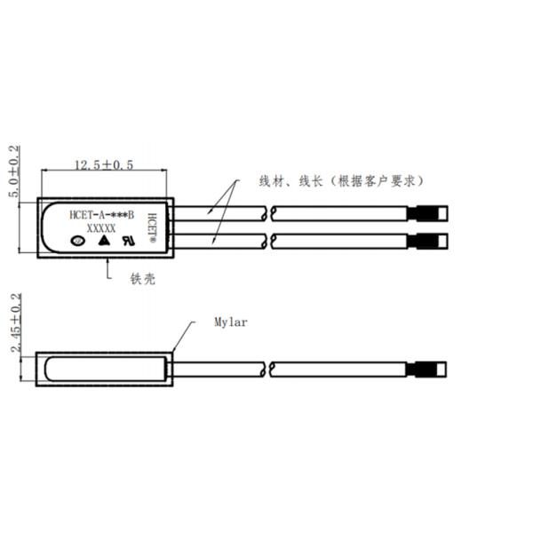Auto Reset Cutoff Bimetal Temperature Control Switch Thermostat Thermal Protector For Motor Water Pump