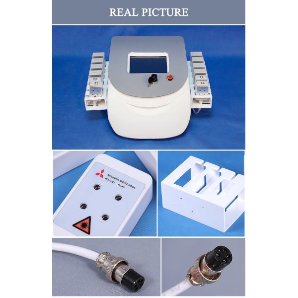 Salon Lipo Laser Slimming Machine 220v For FFat Reduction / Body Shaping