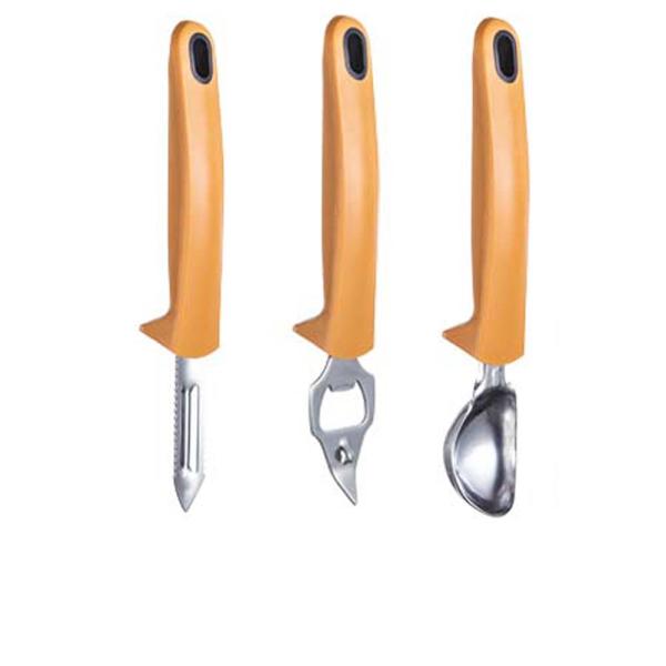 Stainless Steel Kitchen Gadgets Set Can Opener Bottle Opener Peeler and More for Home