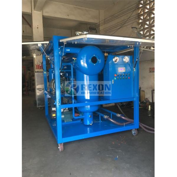 Weather Proof Type Bipolar Vacuum Insulating Oil Purifier Machine 12000Liters/Hour