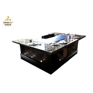 Wholesale Electric Teppanyaki Hibachi Grill table with sunken air inlet design from china suppliers