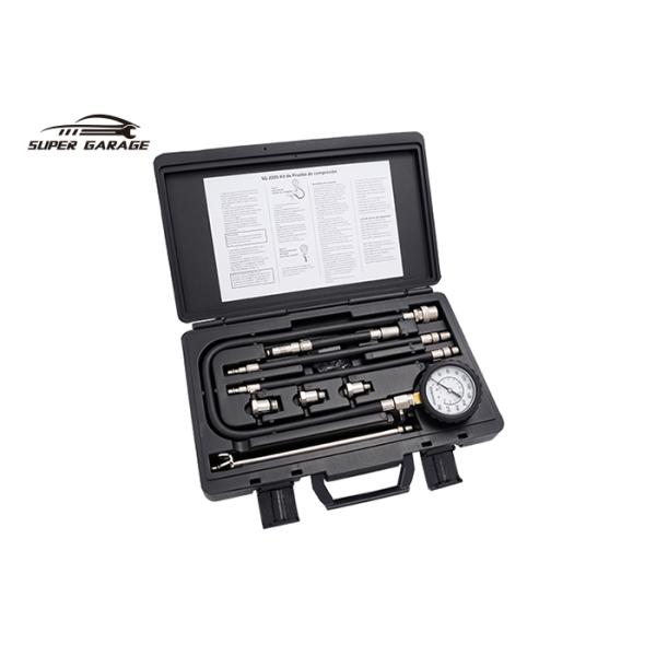 Gasoline Cylinder Compression Tester Kit Tool SG-2205 0-300psi