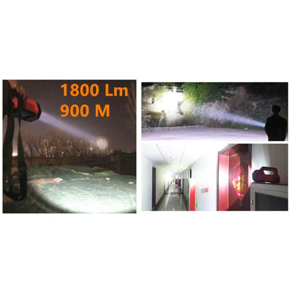 20W 1800 Lumens Versatile Hand Lamp Searching Flashlight Safety Patrol