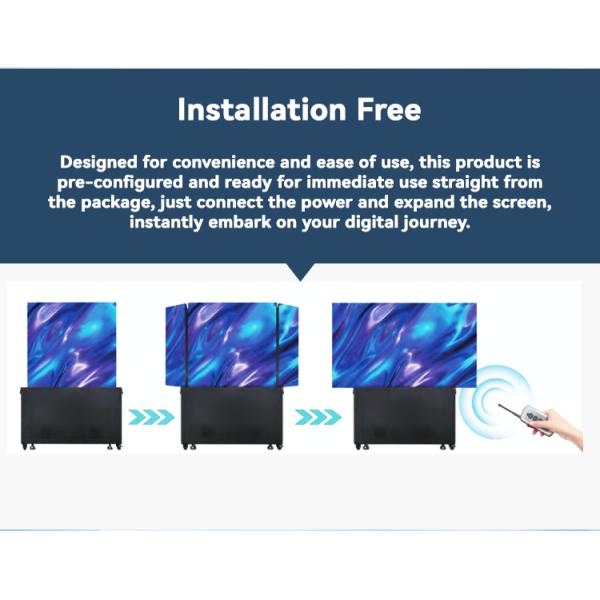 Transformer Series All-in-One LED Display – Power On & Use Instantly, No Assembly Needed