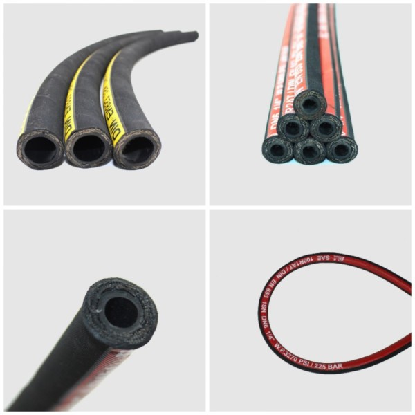 Flexible EN857 1SC High Pressure Hydraulic Hose