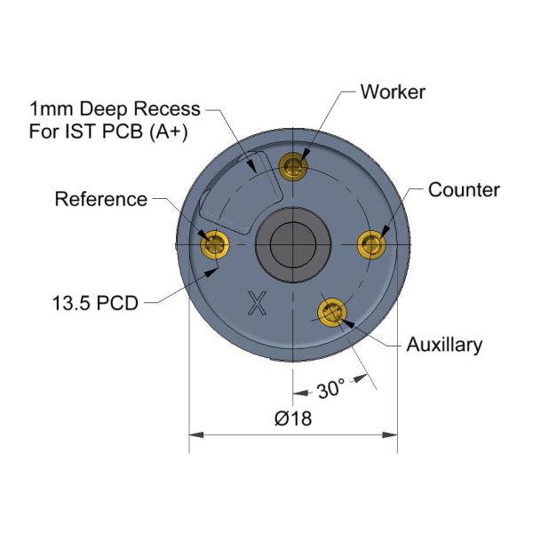CO-A4/CO-A4+ Carbon Monoxide Sensor