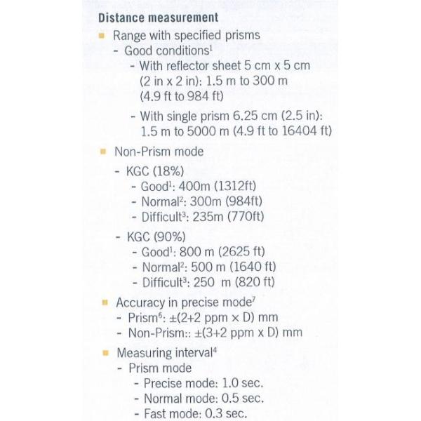 Nikon Total Station XS Series Total Station