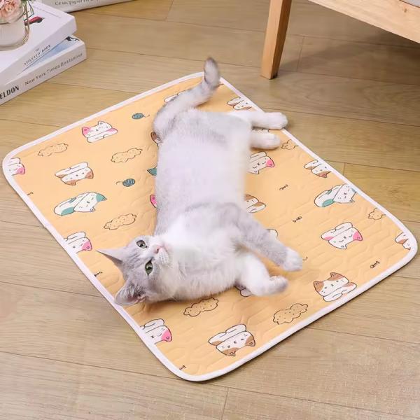 Summer Pet Cooling Mats Ice Silk Cool Pet Pad Customized Color