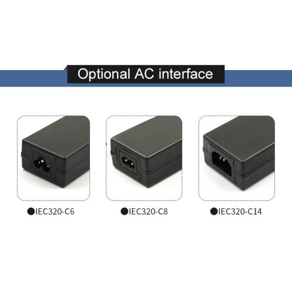 UL Listed Desktop Power Adapter 12V 1.5A 18W Output with 100V-240V Input for LED Lighting and Medical Applications