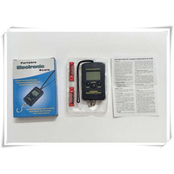 High Accuracy Travel Weighing Scale For Luggage , LCD Suitcase Weight Scale