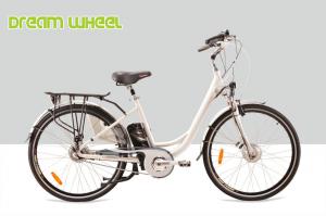 25km/H Electric City Bicycle 700C Front Wheel Gear Motor Roller Brake