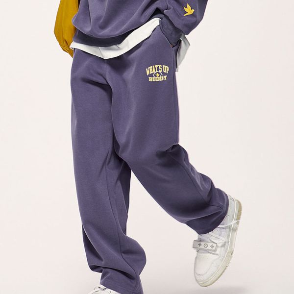Customized Heavy-duty 320g Knitted Brushed Double-sided Breathable College Printed Men's Sporty Set 2026 Spring/summer Hoodie