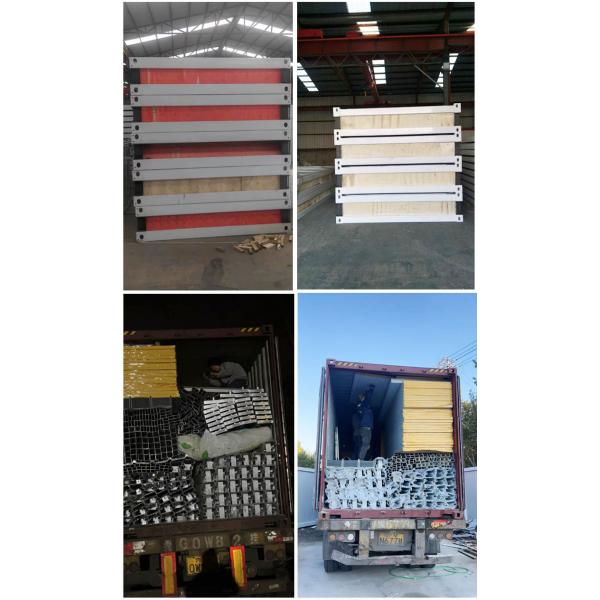 MGO Board Floor 20ft 40ft Prefab Folding Container Homes Folding Flat Pack Container House