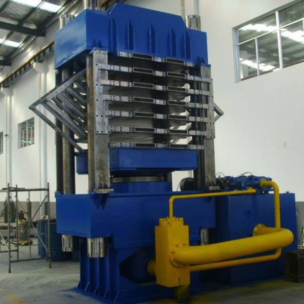 EVA Precise Temperature Control Rubber Vulcanizing Press Machine with PLC System and Automatic Operation