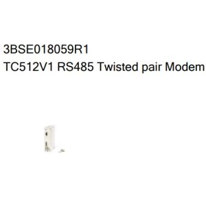 TC512V1 RS485 3BSE018059R1 ABB Twisted Pair Modem